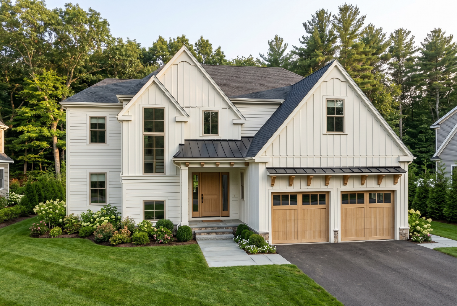 Front elevation rendering of a luxury home at Stephen's Park